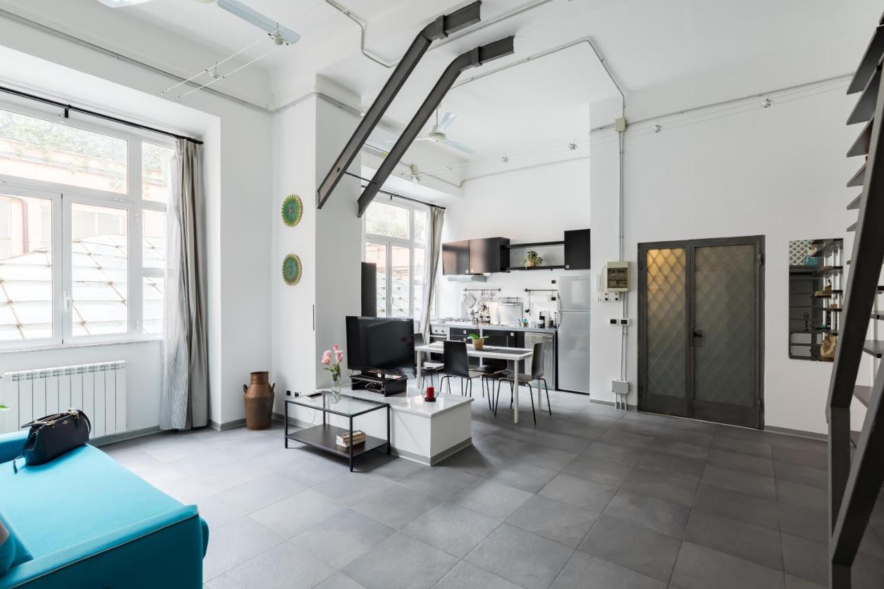 Trevi Fountain Modern Loft Apartment Rom Eksteriør billede